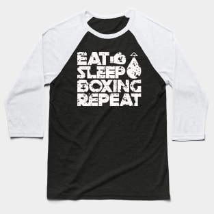 Aged Eat Sleep Boxing Baseball T-Shirt